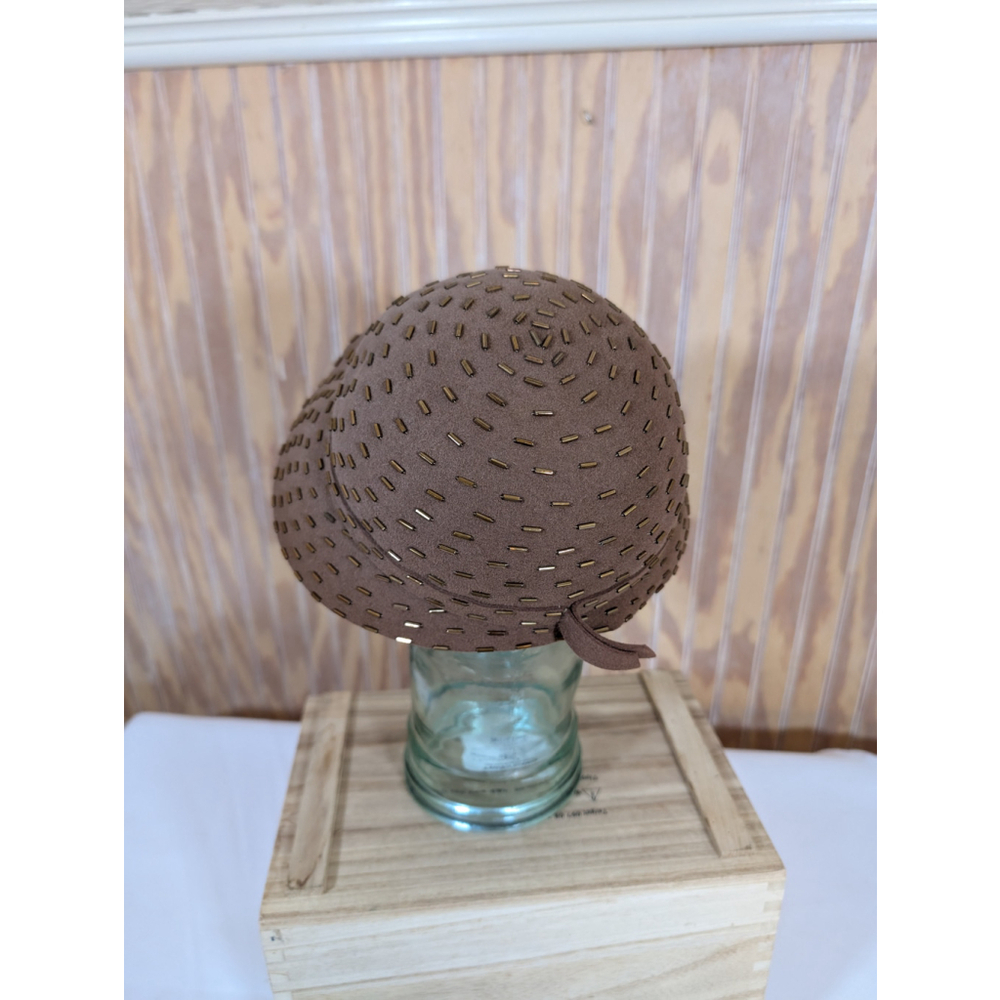 Vintage Women's Flore Miller Hat, One Size, Brown - Picture 2 of 10